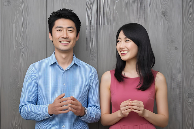 “自分との調和”を選びたいと思い立ちツインソウルのような男性に出会いえた女性と相手の男性の画像