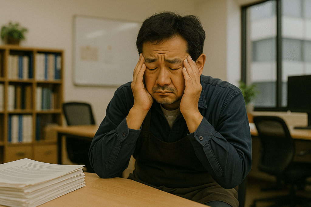“今こそ行動しろ”っていう意味だと知って、“ああ、やっぱりそうか”と納得はしたが、行動せずにそのまま変化しなかった男性の画像