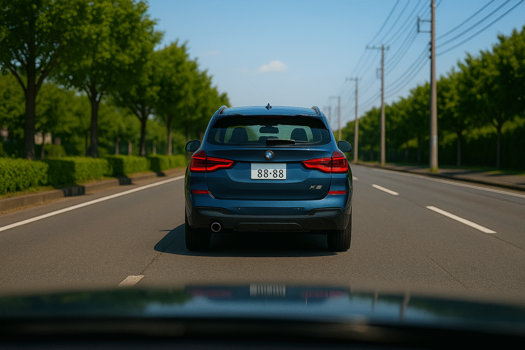 どこか満たされない感覚が残っていた時期ときに、車のナンバー、SNSの再生回数、コンビニのお釣りまでが「8888」を何度も見ていた。今回は車のナンバーが8888の画像。