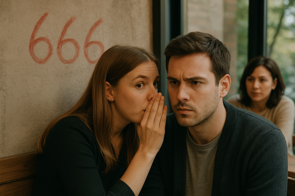 特に欧米圏では「666」が“悪魔”や“不吉”の象徴として映画やメディアで描かれることが多く、まだ信じている人の画像